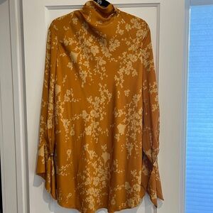 Free People Golden Mini Dress